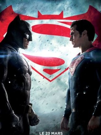 Affiche de Batman v Superman : L'Aube de la Justice (version cinéma) pour sa projection au Grand Rex