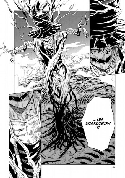 Le secret de Scarecrow - planche du tome 1